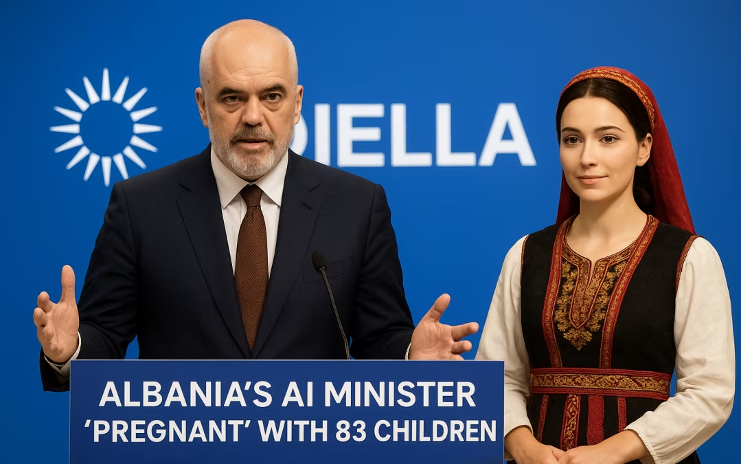 Government Just Went Full Sci-Fi: Inside Albania’s AI Minister and Her 83 Digital Children