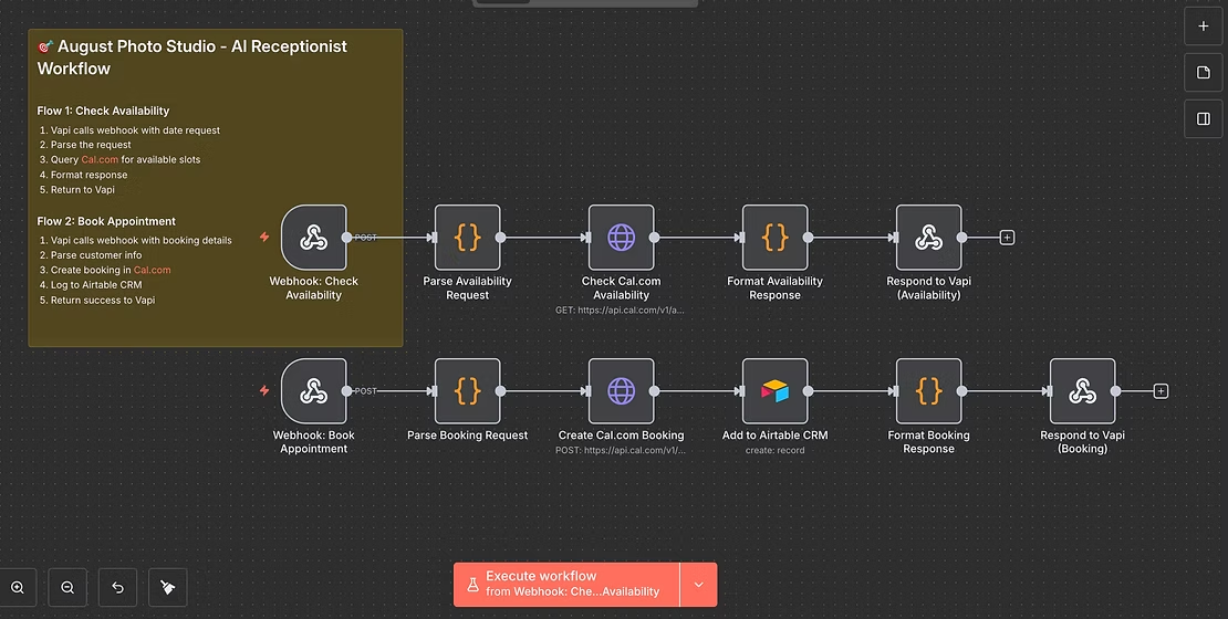 I Built an AI That Answers Phone Calls and Books Appointments—Here’s How