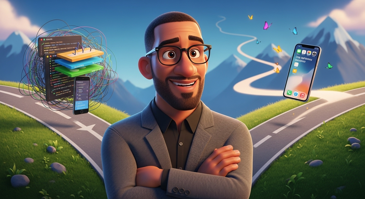 iOS App Development: Converting vs Fresh Build